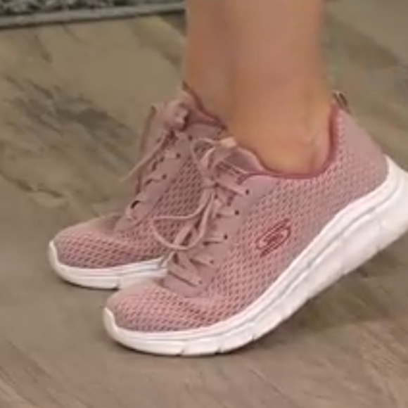 Skechers Swift Flair Pink Women's Sneakers - Picture 2 of 7